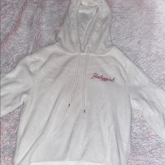 A white soft hoodie - Picture 1 of 4